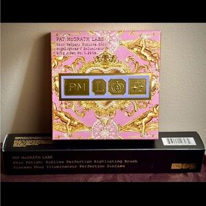 Pat McGrath Labs Highlighter-Venusian Nude and Highlighter Brush Set-Both BNIB